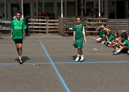 Irish dance steps