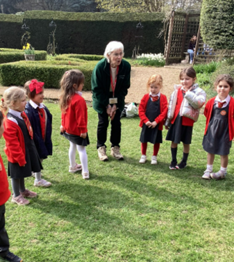 Learning about different plants and insects 