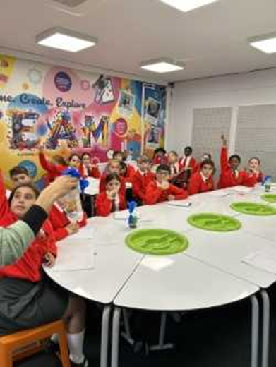 Year 6 in the STEAM room