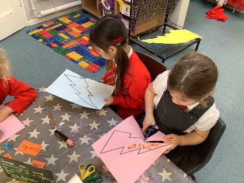  ‘Power for Good’ lightning bolts.