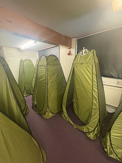Individual changing pods