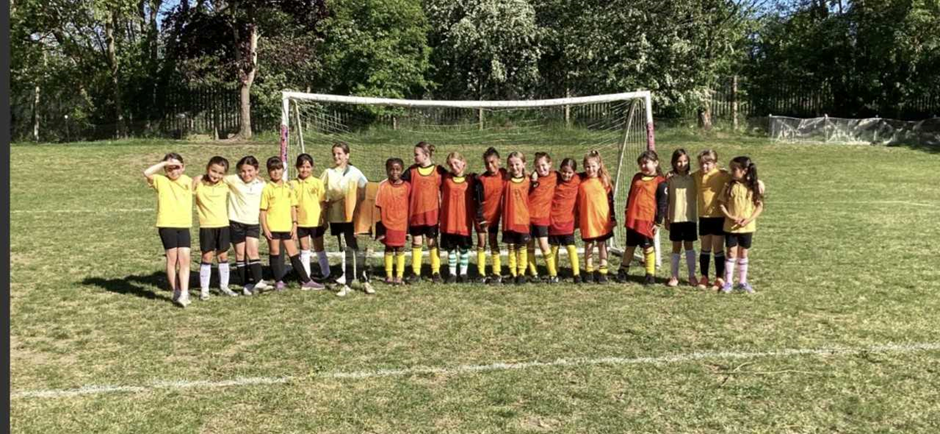 Girls Football Team