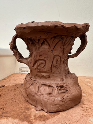 Clay Greek Pot