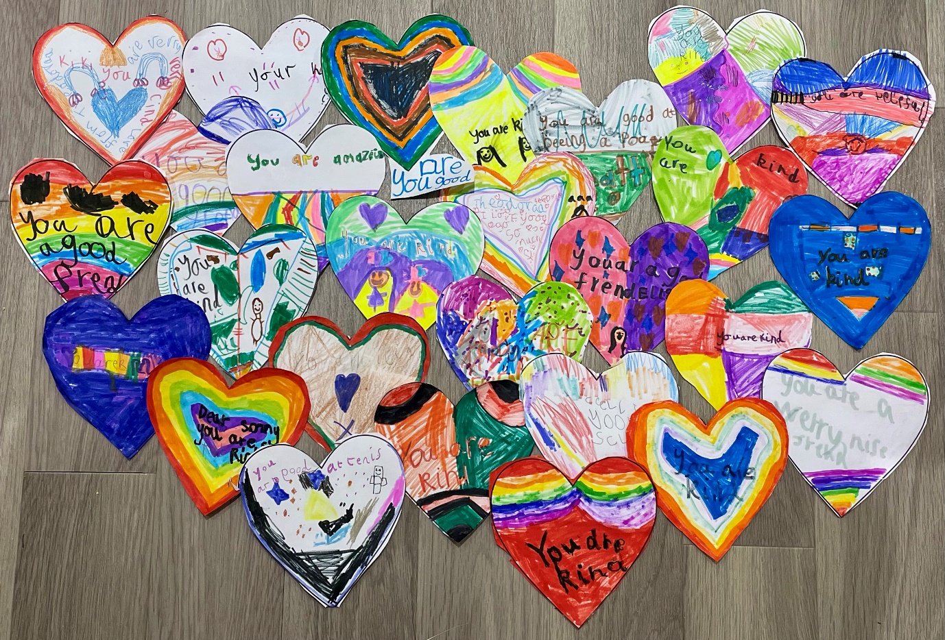 Year 1 messages to help keep minds healthy.