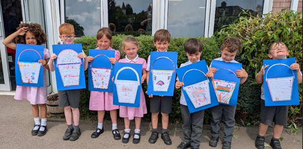What if you could see our bucket? We drew what they might look like