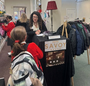 Checking in at The Savoy Hotel