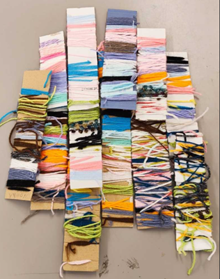 Brilliant wool wrapping.