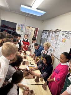 Clay Buddha Sculptures