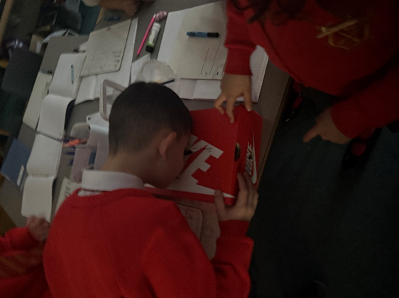 As part of their Science topic, the children have been learning about light and shadows. 