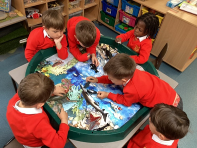 Small world ocean role-play