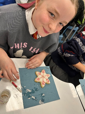 Year 6 with their finished product!