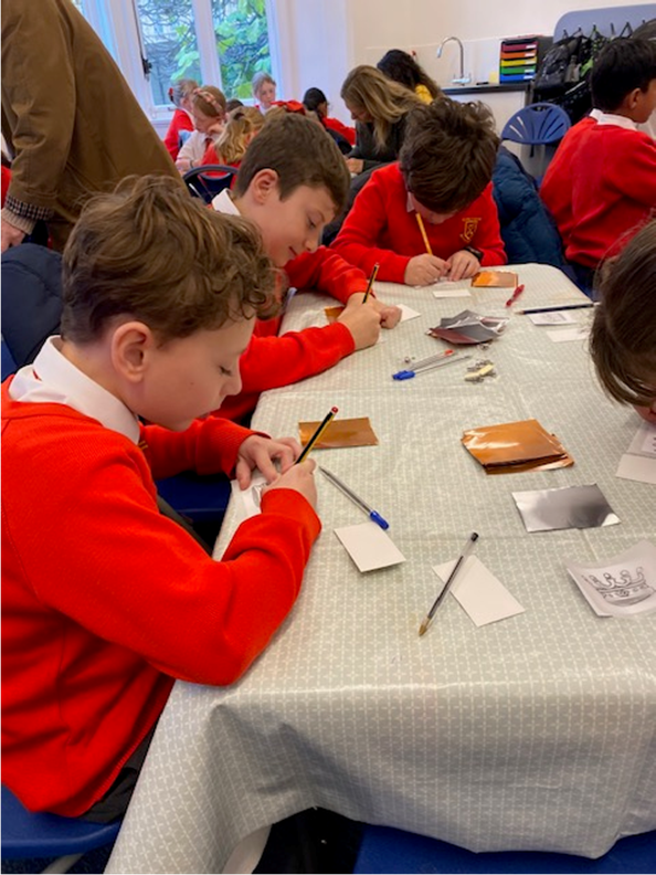 Making our Pilgrim Badges