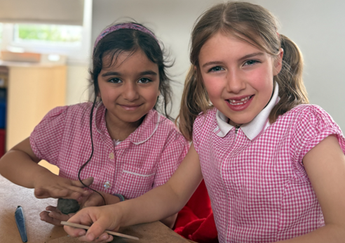 Year experimenting with clay.