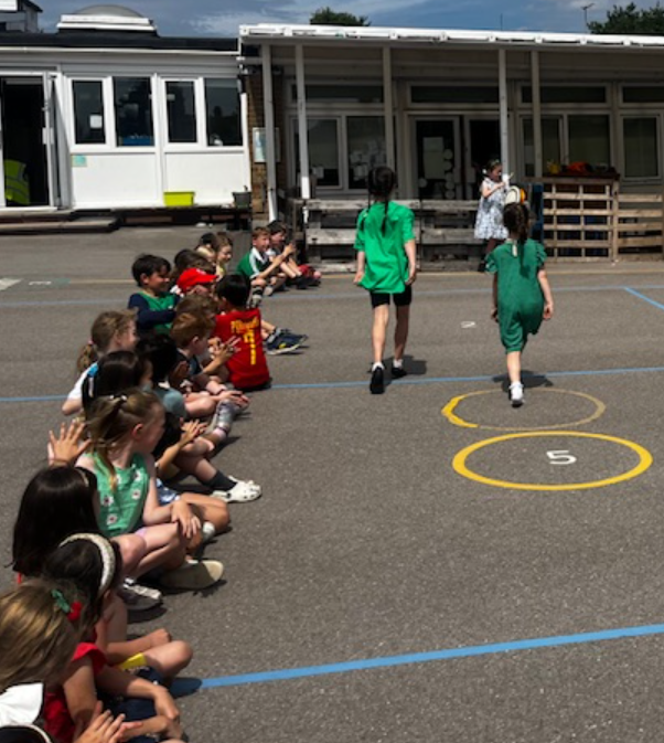 Enjoying learning Irish Dancing
