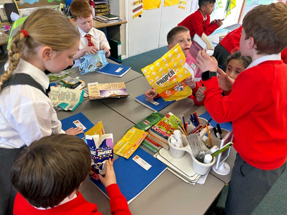 Year 3 learn about nutrition.