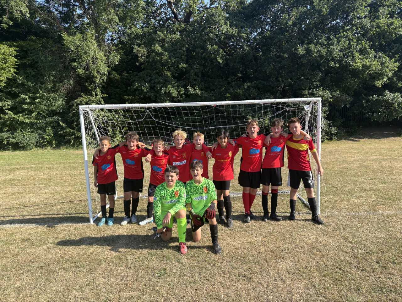 A happier team after winning the semi-final