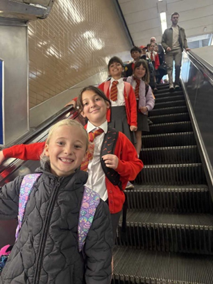 Heading underground! 