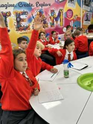 Year 6 learning about change in Science