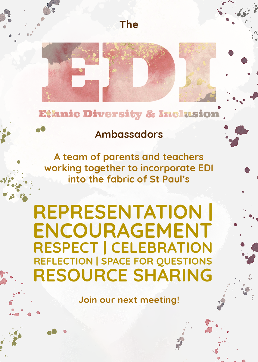 Ethnic Diversity and Inclusion poster