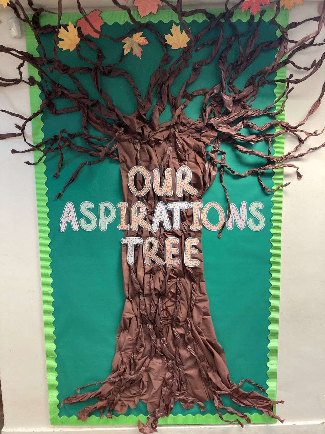 Year 5's Aspiration Tree
