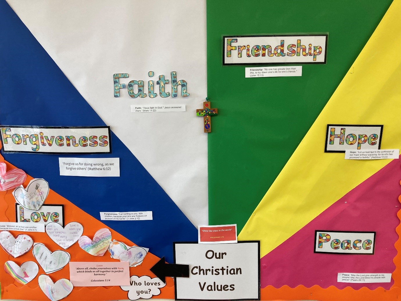 Year 2's Christian Values