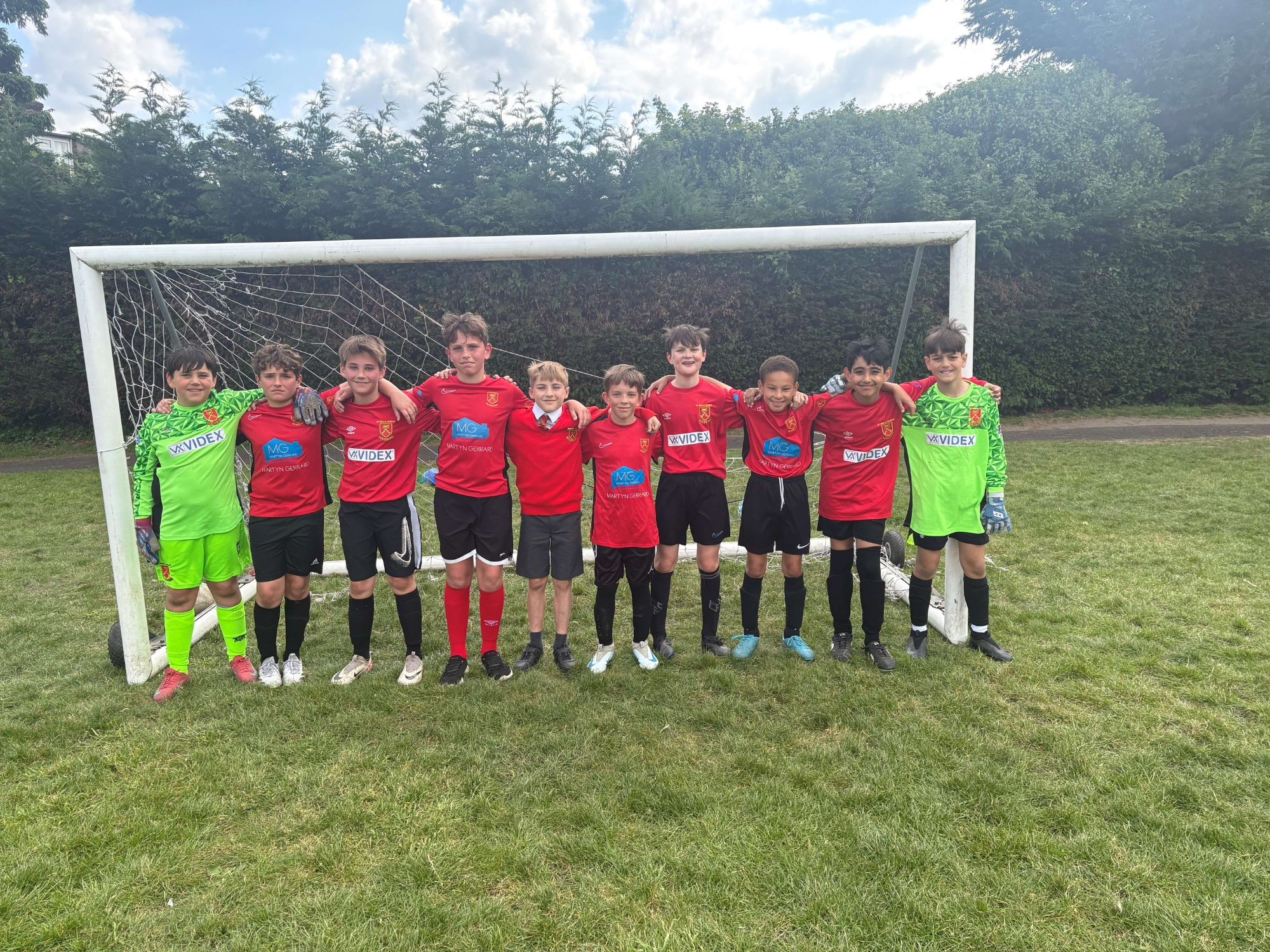 St Paul's Boys' Football Team